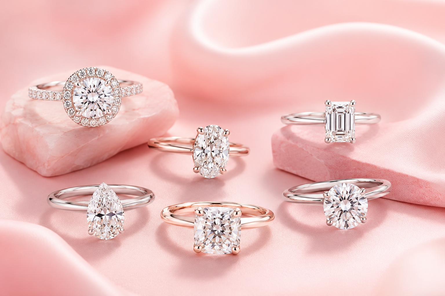 アクセサリー Lab-Grown Diamond Mined Ring Small Lab Grown Diamond Rings