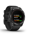 Garmin Fenix 7 Pro Sapphire Solar Edition-Carbon Gray DLC Titanium with Black Band