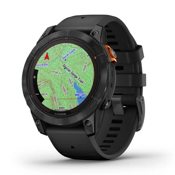 Garmin 7 Pro Solar Edition - Slate Gray with Black Band
