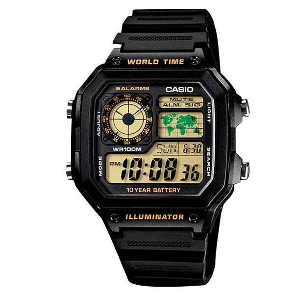 Casio Digital AE-1200WH-1BVDF