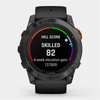 Garmin Fenix 7X Pro Sapphire Solar Edition - Carbon Gray DLC Titanium with Black Band
