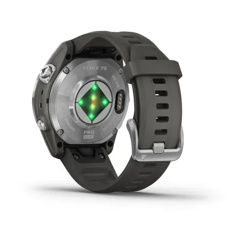 Garmin Fēnix 7S Pro – Solar Edition Silver with Graphite Band