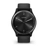 Garmin Vívomove® Sport Black Case and Silicone Band with Slate Accents 010-02566-00