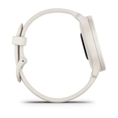 Garmin Vivomove Sport Ivory Case and Silicone Band 010-02566-01