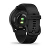 Garmin Vívomove® Sport Black Case and Silicone Band with Slate Accents 010-02566-00