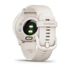 Garmin Vivomove Sport Ivory Case and Silicone Band 010-02566-01