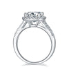 3ct Split Band Moissanite Ring