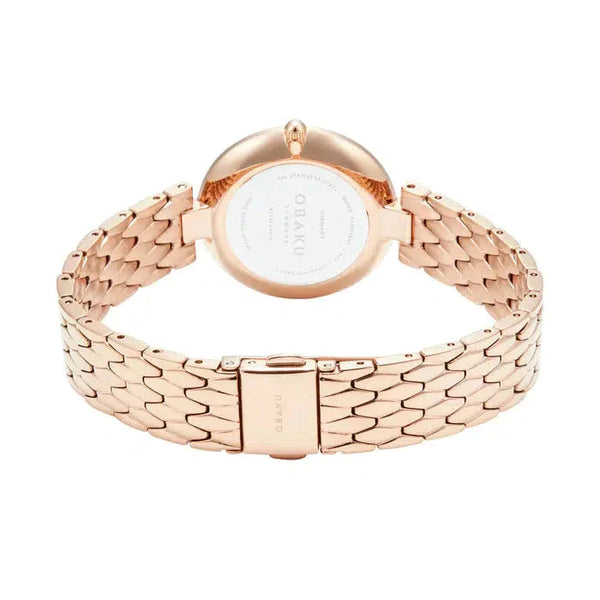 Obaku Diamant Rose Gold V256LXVISV