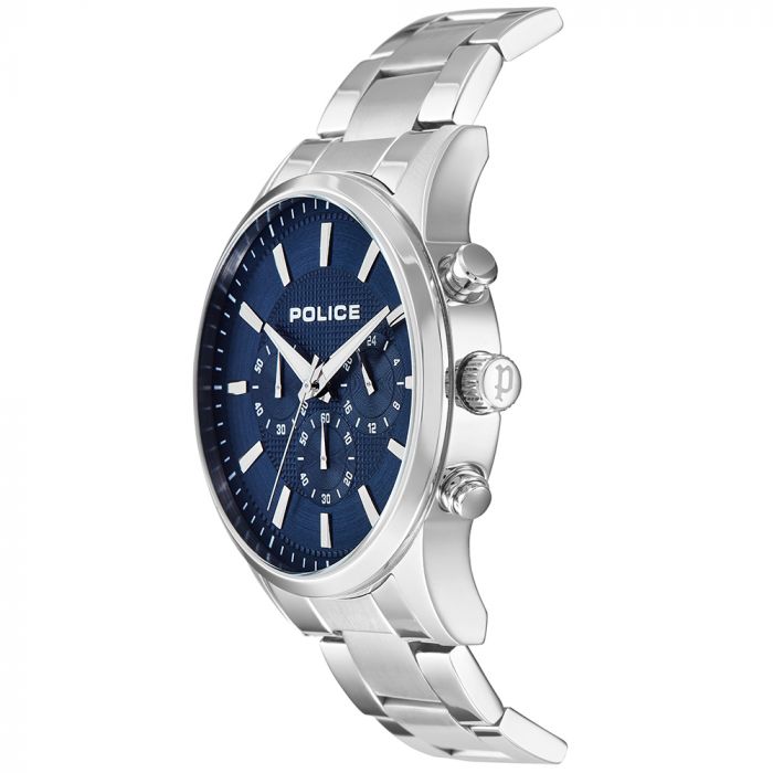 Police Round Blue PL15589JS03M