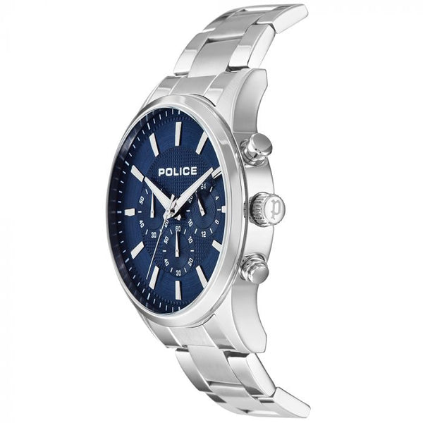 Police Round Blue PL15589JS03M