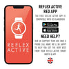 Reflex Active Series 39 Blue Silicone Strap Sports Smart Calling Watch