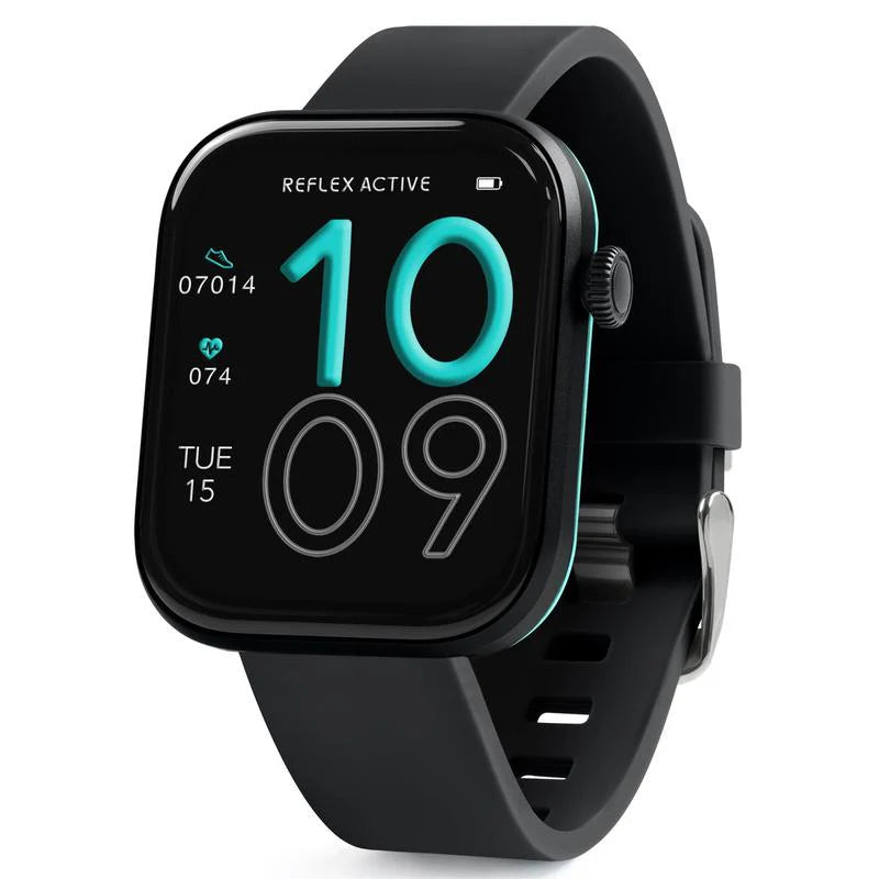 Reflex Active Series 40 Amoled Black Smart Watch