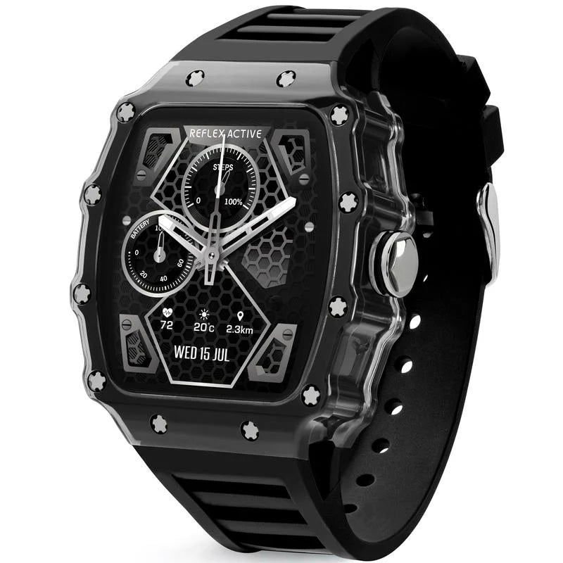 Reflex Active Series 51 Black Smart Calling Watch