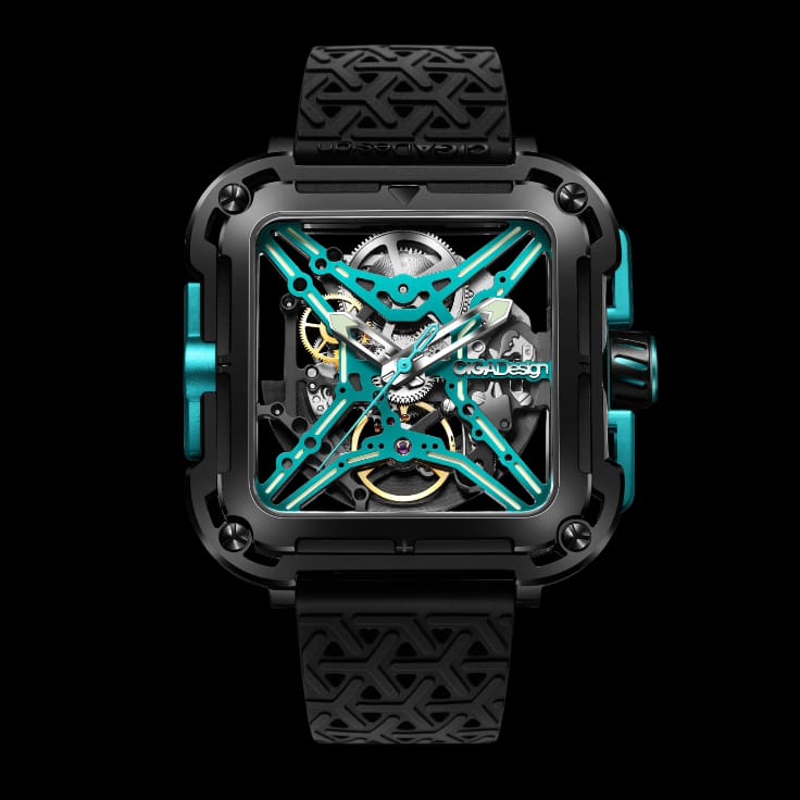 Ciga Design Tiffany Blue X011-BLBU-25BK