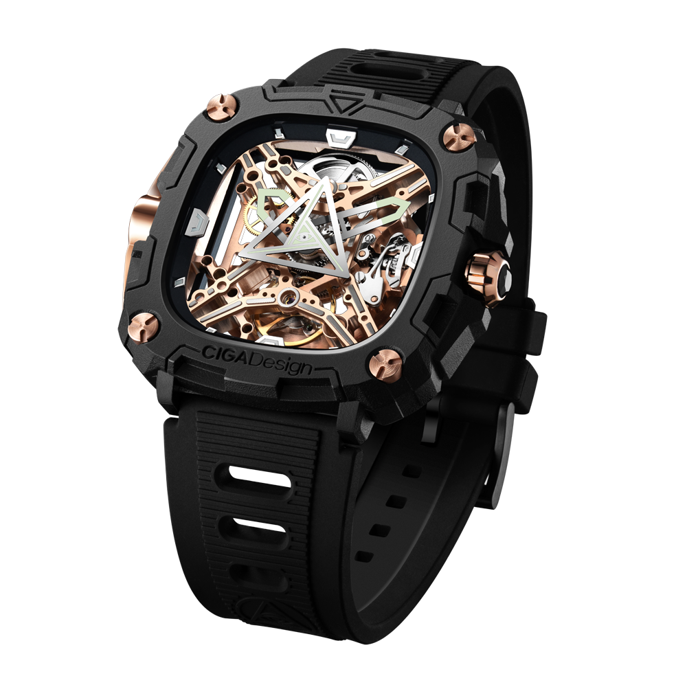 Ciga Design Eye Of Horus Rose Gold X051-BR01-W5B