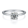 Moissanite Engagement Ring