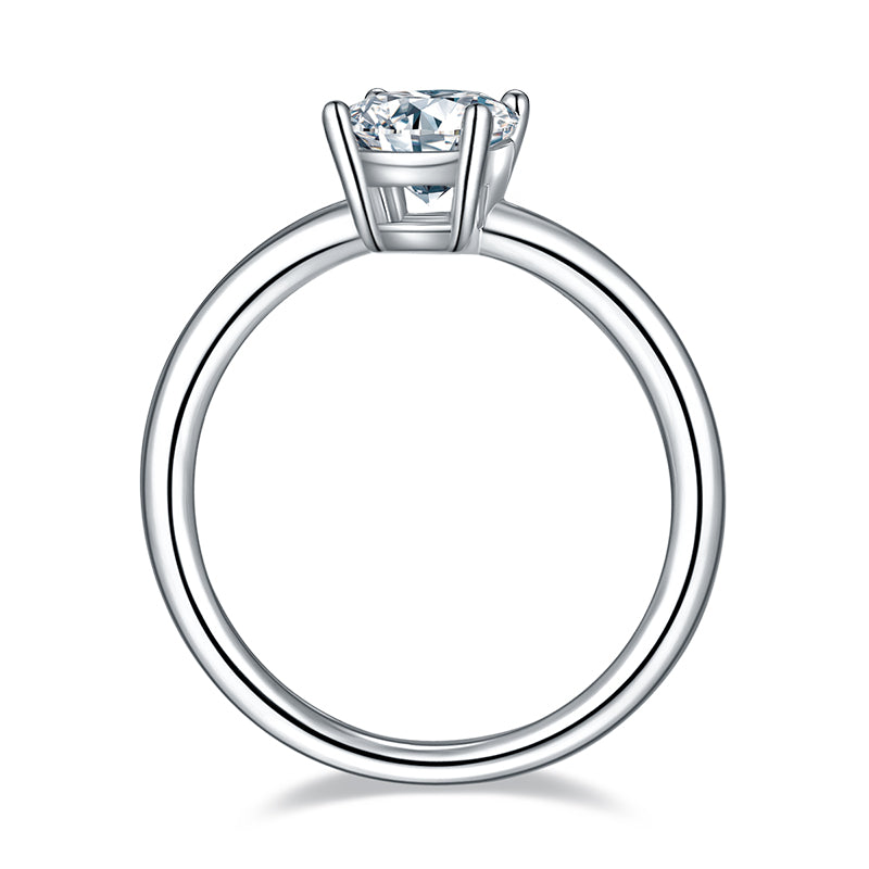Moissanite Engagement Ring