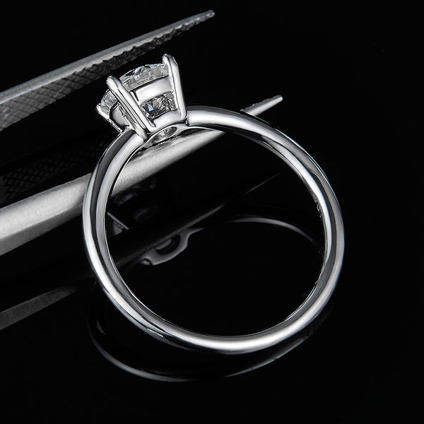 Moissanite Engagement Ring