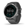 Garmin Vivoactive 4 Shadow Grey with Silver Hardware