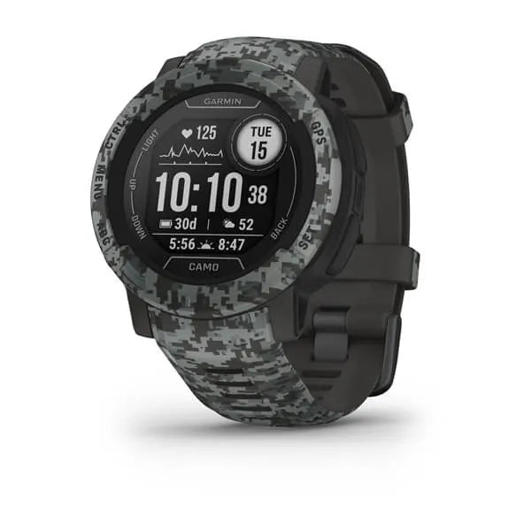 Garmin Instinct 2 Camo Edition Graphite Camo.