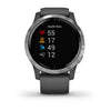 Garmin Vivoactive 4 Shadow Grey with Silver Hardware