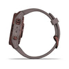 Garmin Fenix 7S Sapphire Solar Edition Dark Bronze Titanium with Shale Grey Band.