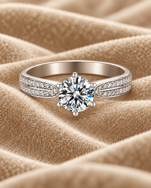 Moissanite Rings