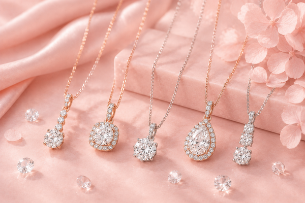 Lab Grown Diamond Necklaces