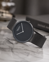 Obaku Net Smokey Quartz Grey Dial Mesh Bracelet Watch (V307GXUUMU)