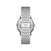 Emporio Armani Luigi Quartz Black Dial Stainless Steel Watch (AR11600)