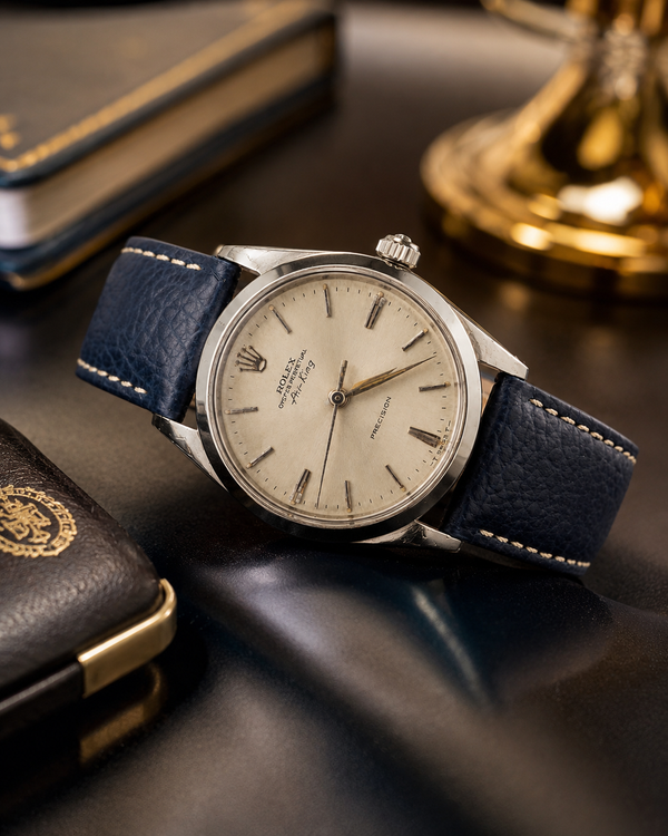 Rolex Oyster Perpetual Air-King Precision Automatic Silver Dial Stainless Steel Watch (Ref. 5500)