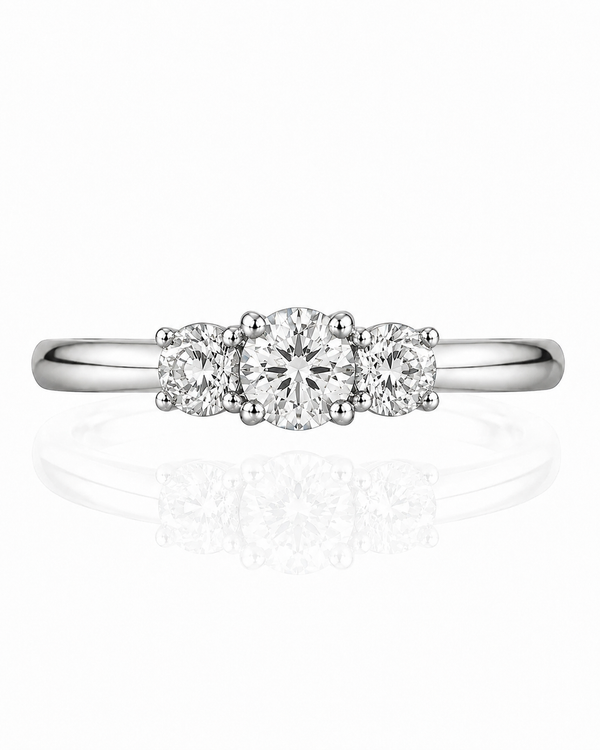 9ct White Gold 1.48ct Lab Grown Diamond Ring
