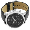 Fossil Neutra Chronograph Quartz Black Dial Stainless Steel Leather Watch (FS5452)