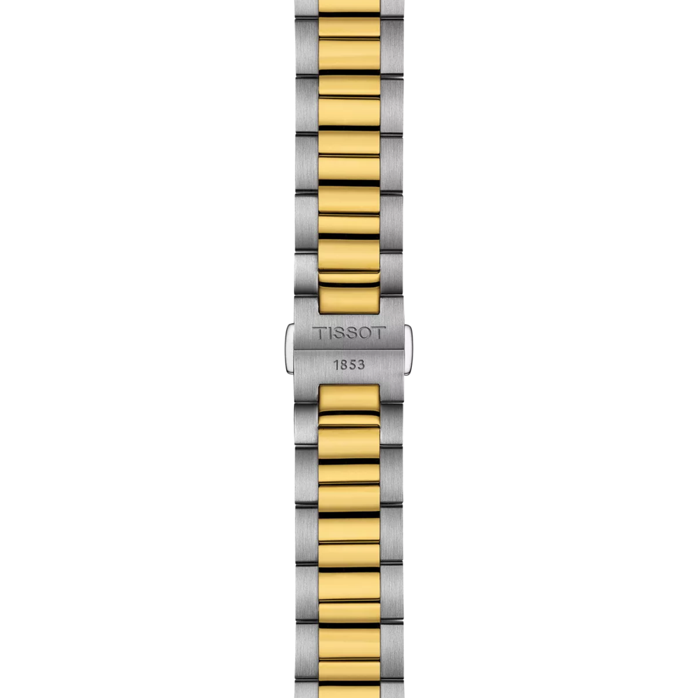 Tissot PR100 Tissot PR 100 Two-Tone Quartz 40mm Blue Dial T1504102204100