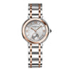 Michel Herbelin Newport Galet Small Seconds two-tone rose gold PVD stainless steel ladies watch with mother-of-pearl dial Roman numerals and Swiss quartz movement