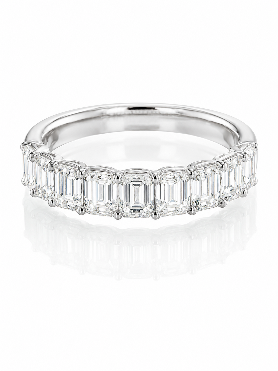 9ct White Gold 2.04ct Lab Grown Diamond Ring