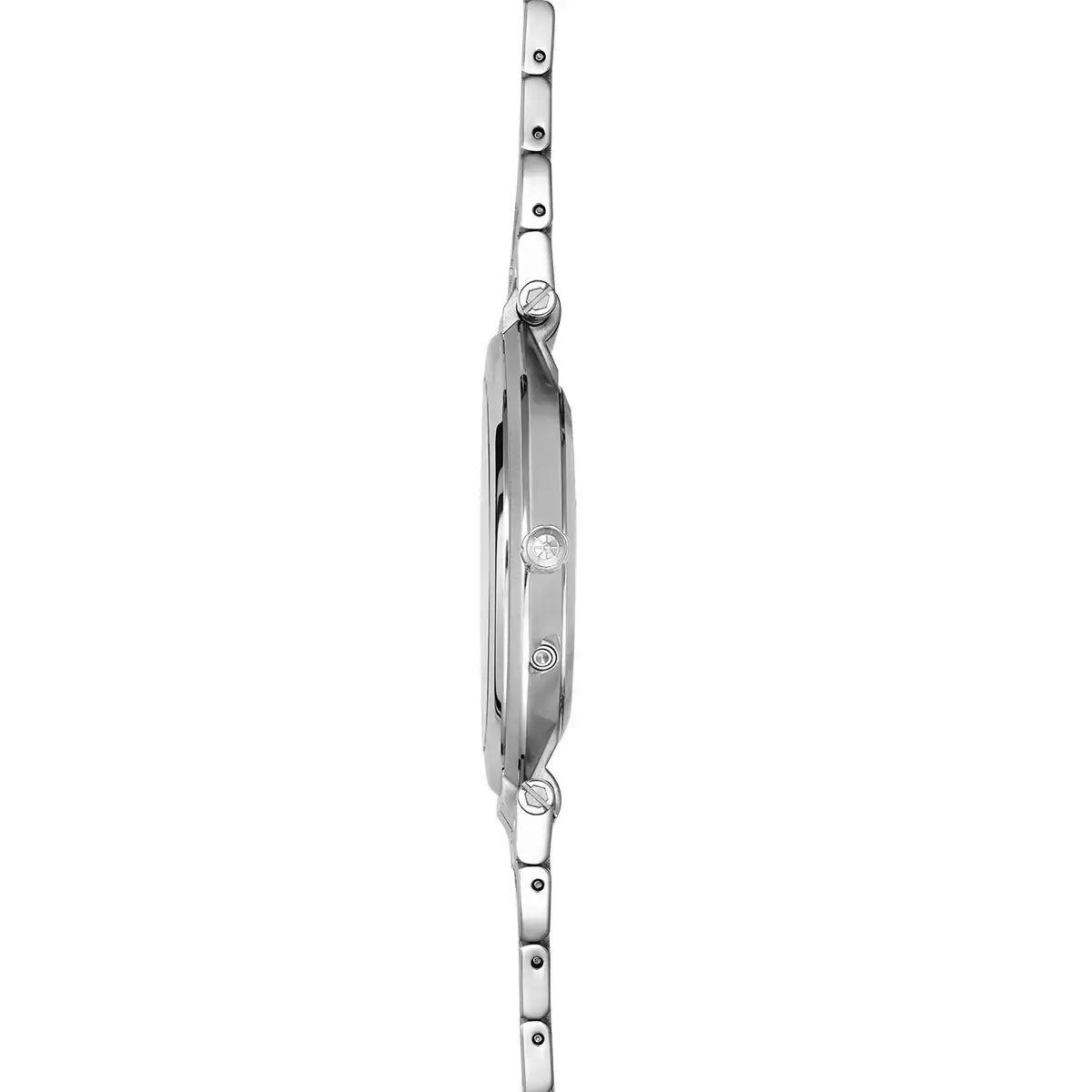 Michel Herbelin Newport Slim 41.5mm steel case and bracelet front view