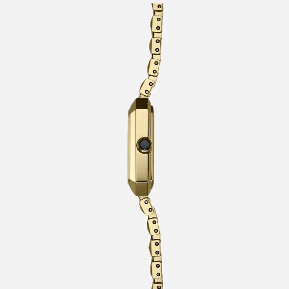 Michel Herbelin Octogône Quartz White Mother-of-Pearl Gold PVD Watch - Cassim & Co South Africa