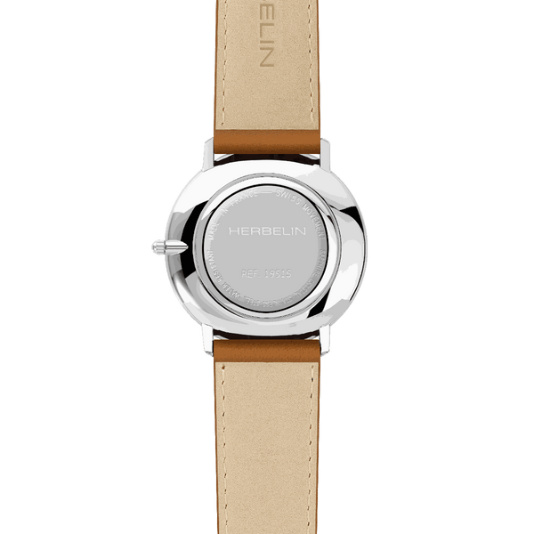 Michel Herbelin Citadine — 38.7mm Sunray Blue, Leather Watch