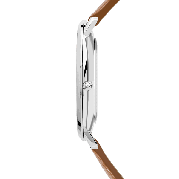 Michel Herbelin Citadine — 38.7mm Sunray Blue, Leather Watch