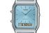 Casio Vintage Liberty Limited Edition Ana-Digi Quartz Blue Dial Stainless Steel Watch (AQ-230A-2A1MQYDF) - Cassim & Co South Africa