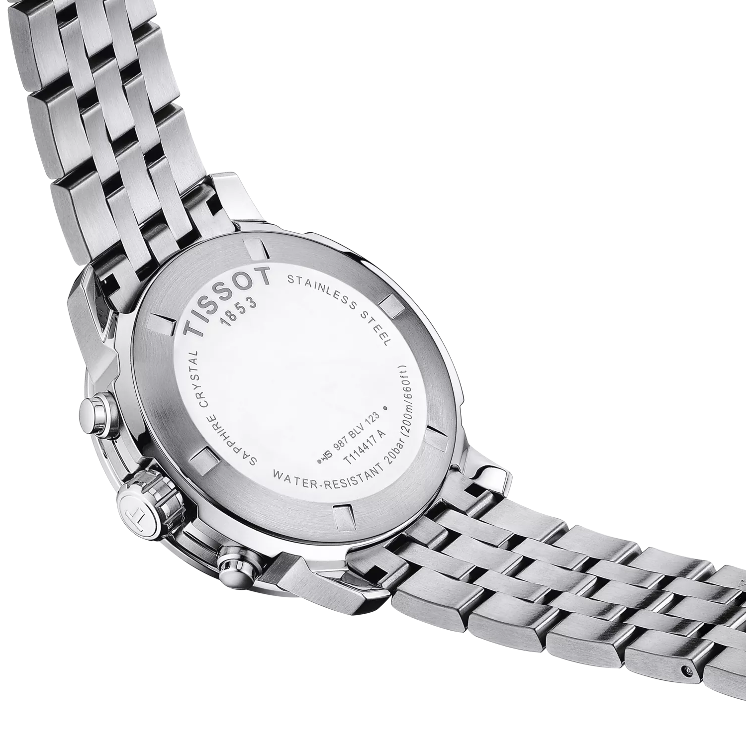 Tissot PRC 200 Chronograph 43mm Quartz Black Dial T114.417.11.057.00