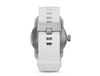 Diesel Double Down Quartz White Dial Silicone Watch (DZ1436)