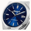 Ingersoll The Rider Automatic Blue Dial Stainless Steel Polyurethane Strap Watch (I16802) - Cassim & Co South Africa