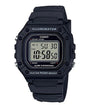 Casio W-218H-1AVDF Digital Illuminator Black Resin Alarm Chronograph Watch (W218H-1AV)
