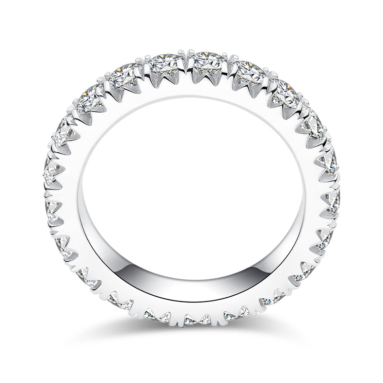 Full Eternity Moissanite Ring – M55B - Cassim & Co South Africa