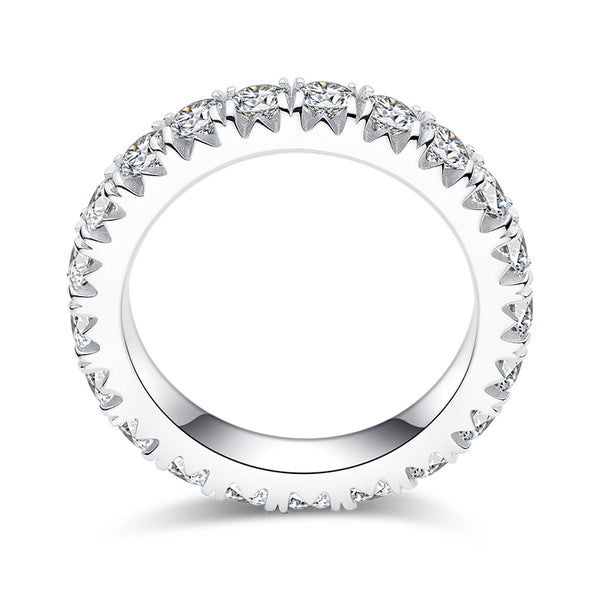 Full Eternity Moissanite Ring – M55B - Cassim & Co South Africa