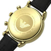 Emporio Armani Luigi Quartz Chronograph Black Dial Gold-Tone Watch (AR1917)