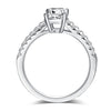 1ct Emerald Solitaire Moissanite Ring – M91D - Cassim & Co South Africa