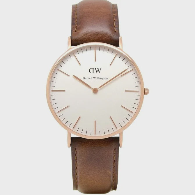 Daniel Wellington St Mawes Rose Gold Classic Watch 40mm